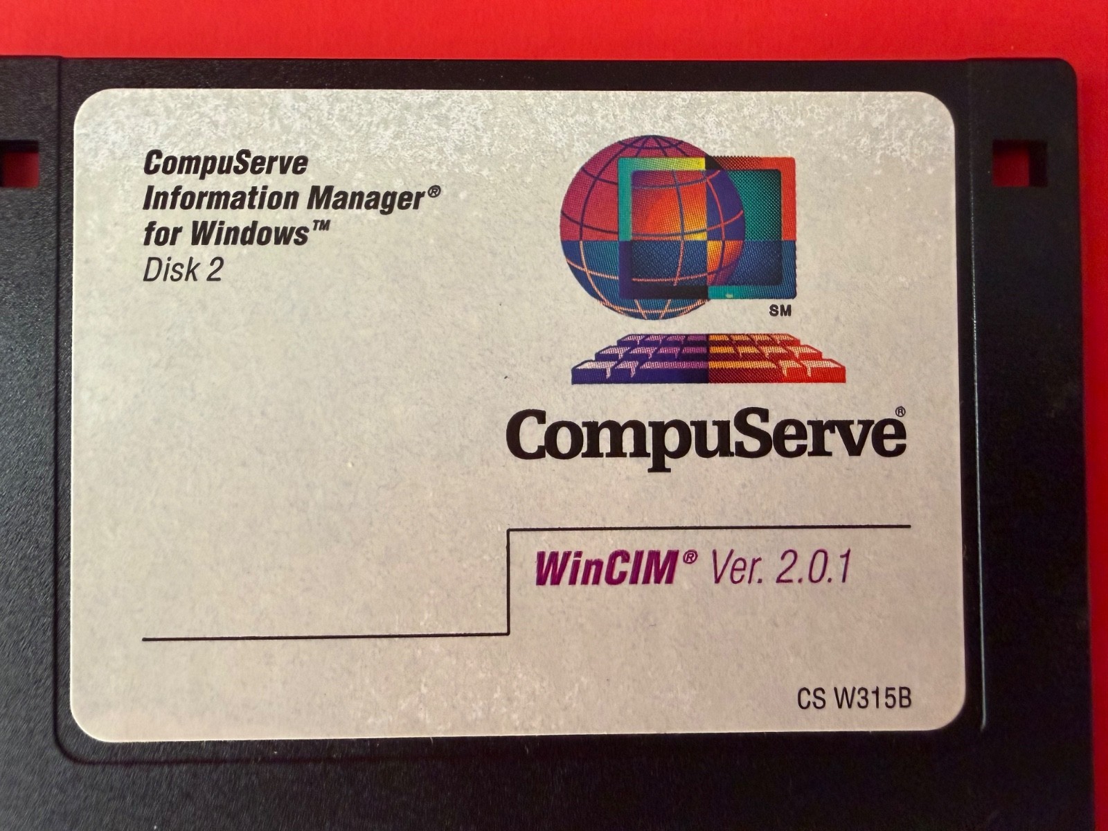 CompuServe 3.5" Floppy Set of 3 Windows PC