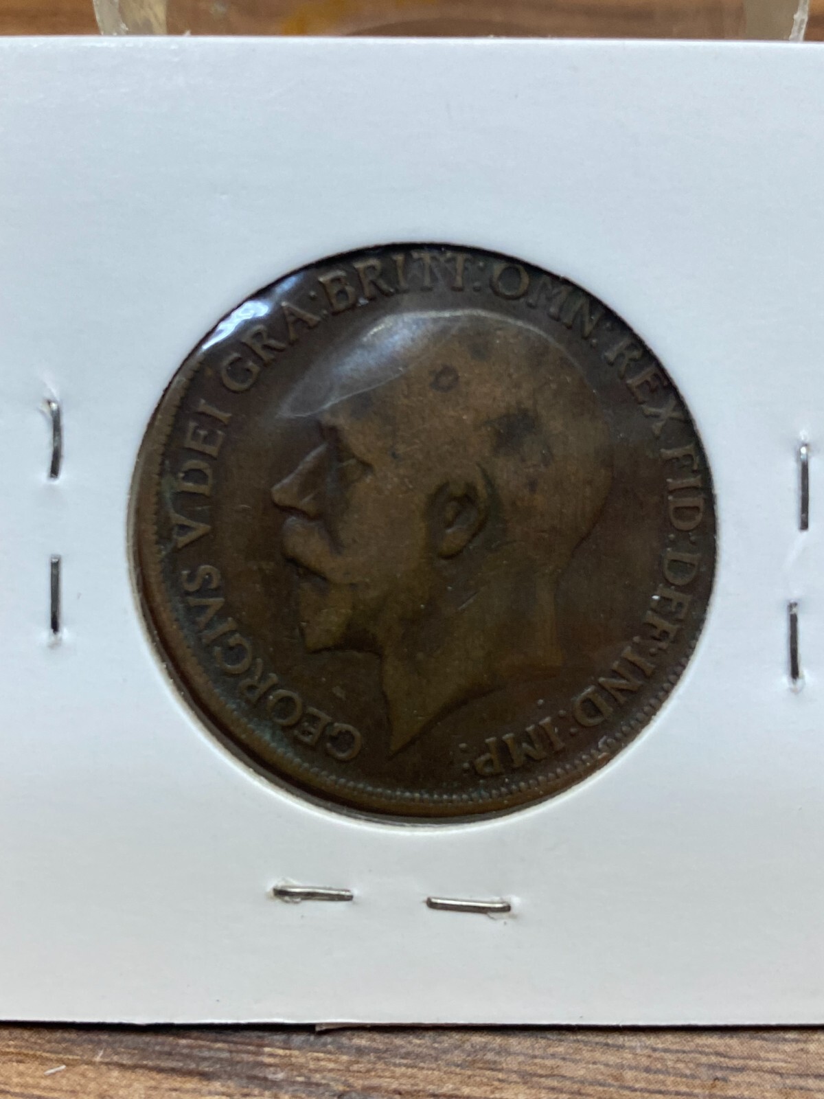 STORAGE UNIT FIND 1918 British One Penny Coin