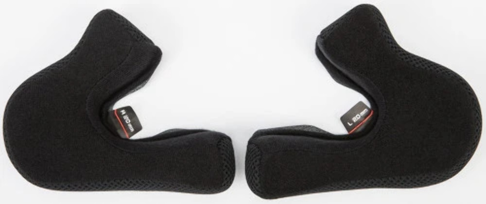 GMAX MX-46 Helmet Replacement Cheek Pads Black 20MM YL Stock 72-3899