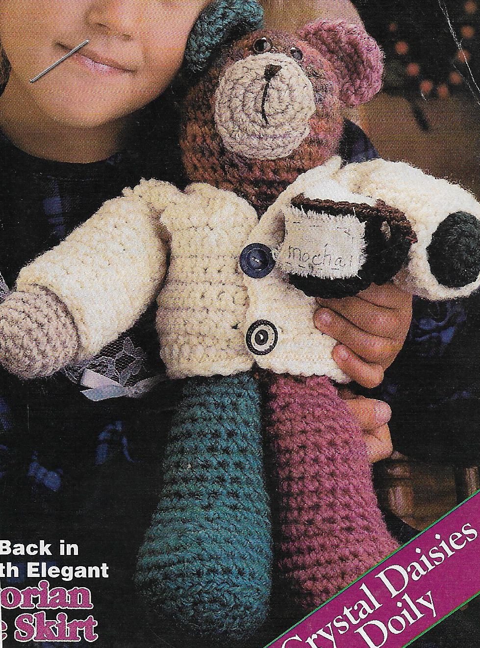 Patches Mocha Bear crochet pattern instructions