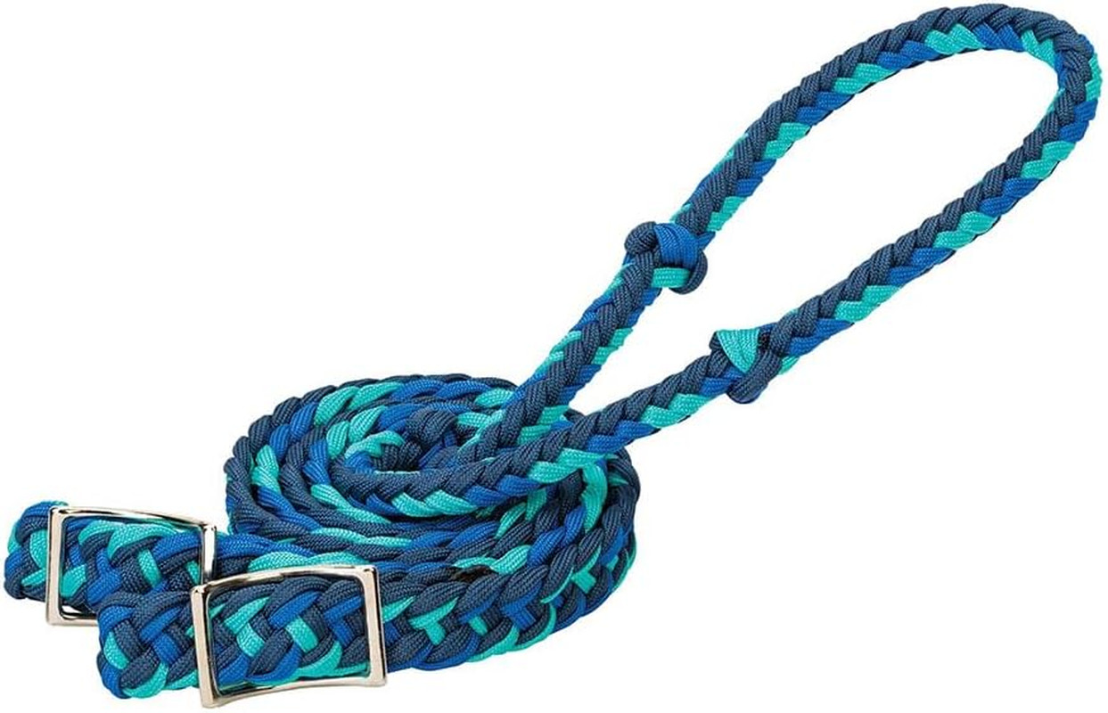 Weaver Equine Braided Nylon Barrel Reins