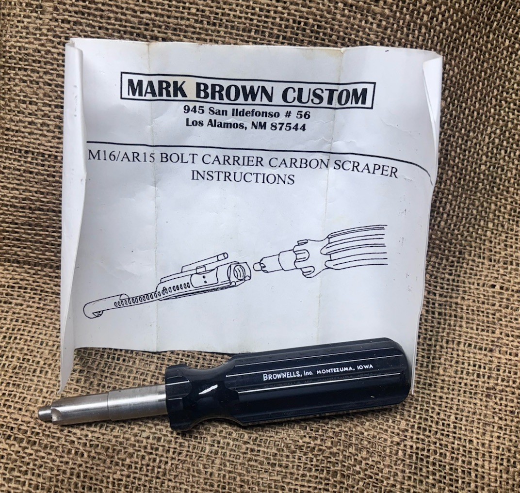 Brownells Inc Bolt Carrier Carbon Scraper / 16L