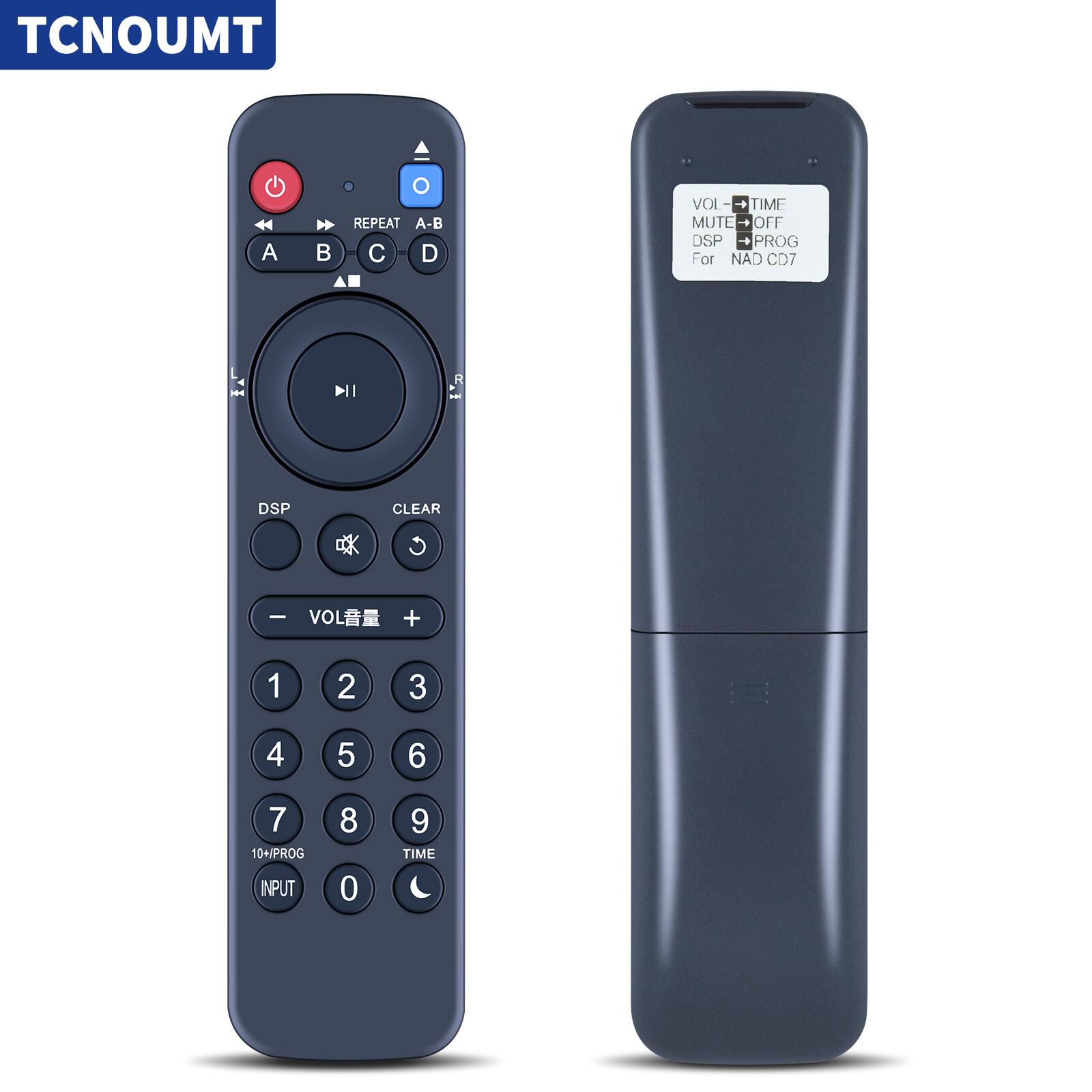 Replacement Remote Control For NAD CD 7 C-516BEE/C-515BEE CD Player