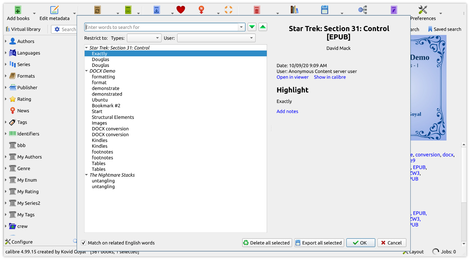 Calibre E-Book Manager & E-Reader Software for Windows on CD-ROM
