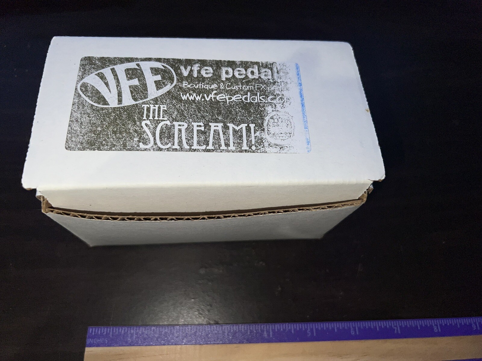 VFE Pedals The Scream! Guitar Pedal Boutique OD Distortion Classic Sounding