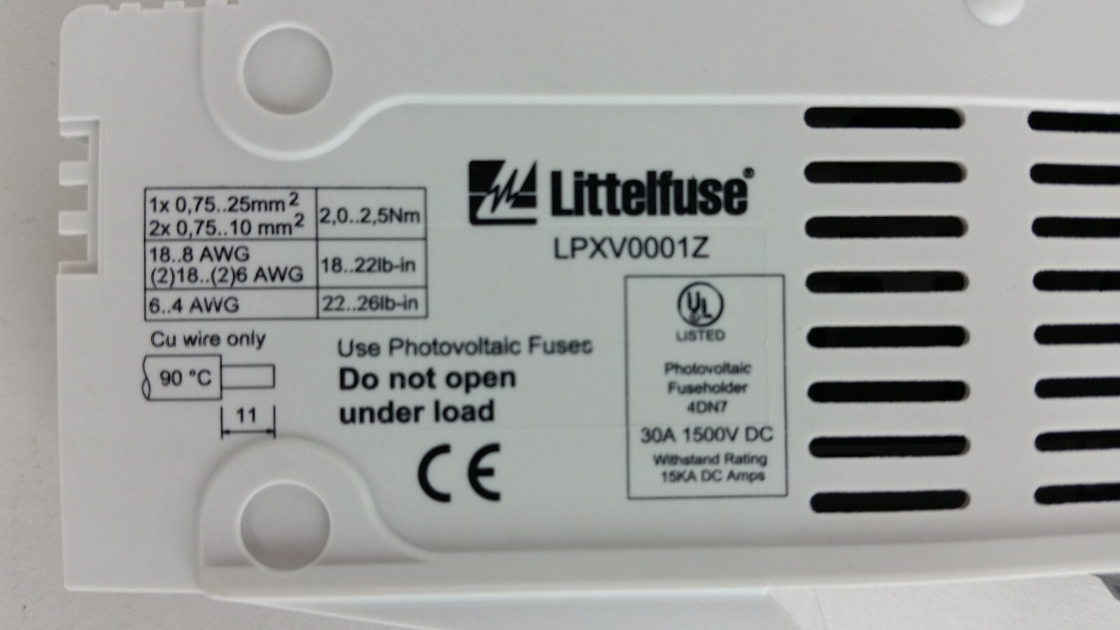 Littelfuse LPXV0001Z Fuse block 5 pack