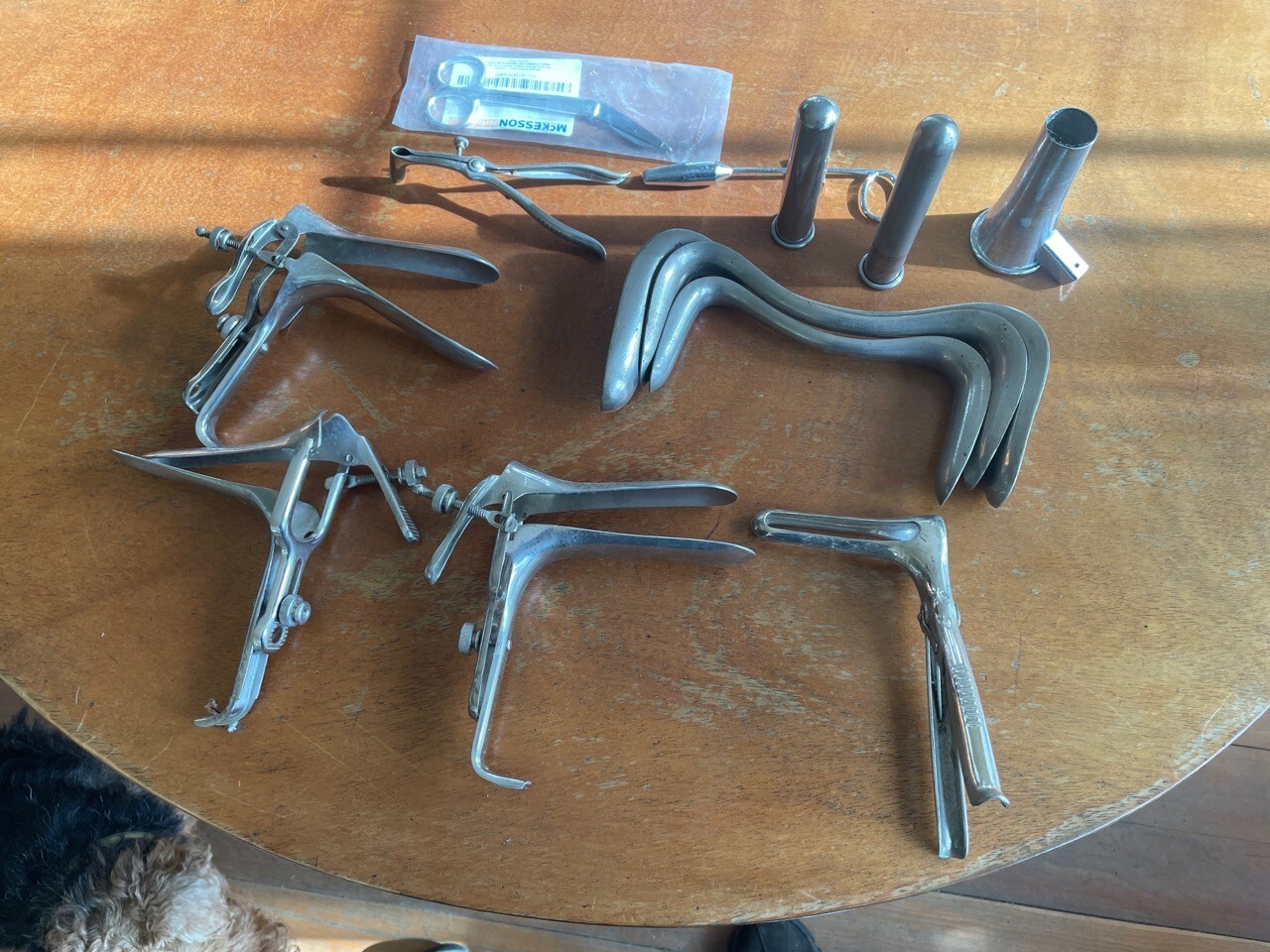 Grouping of 13 Gynecological Stainless Tools / instruments