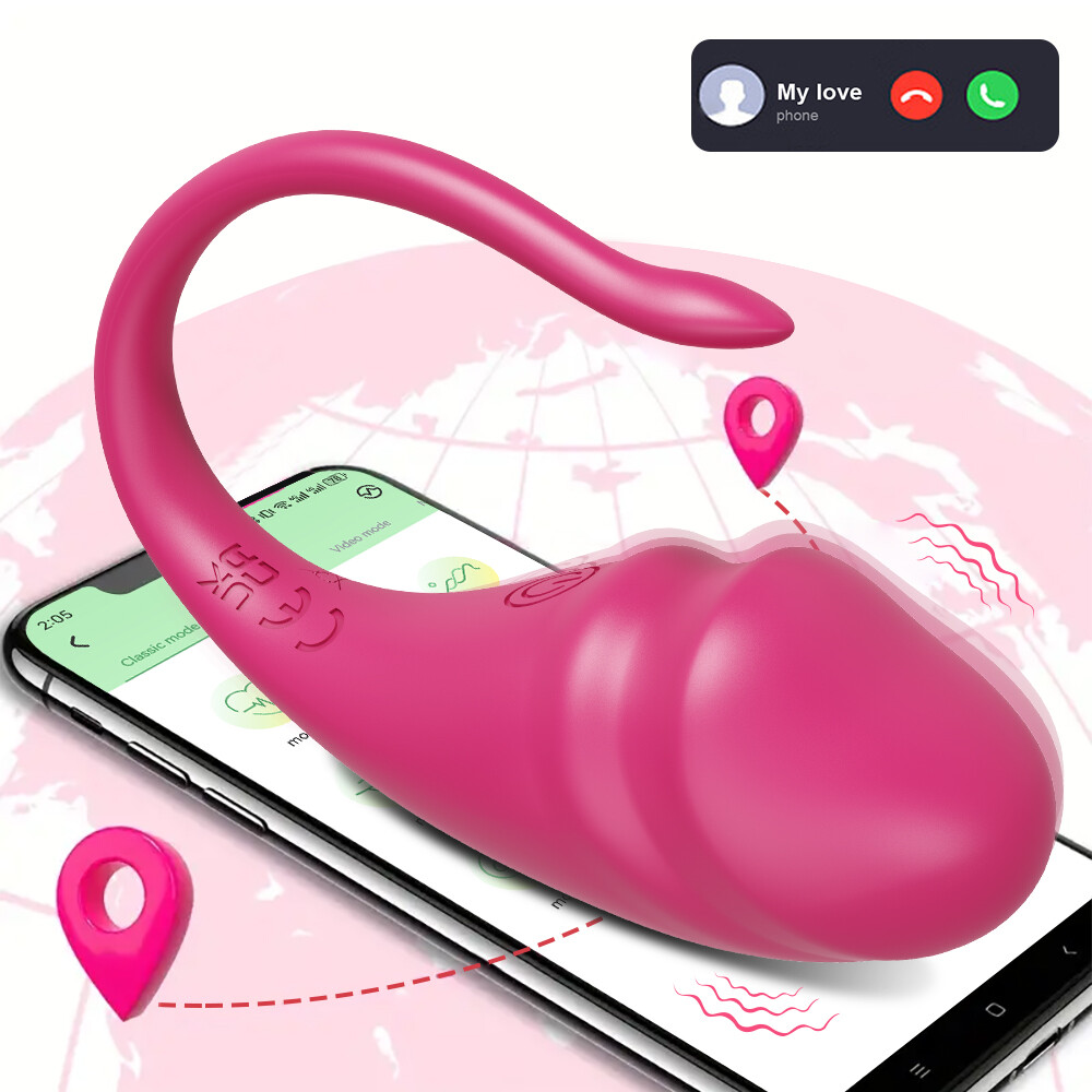 APP Remote Control Egg Bullet Vibrator G Spot Dildo Adult Sex Toys for Women
