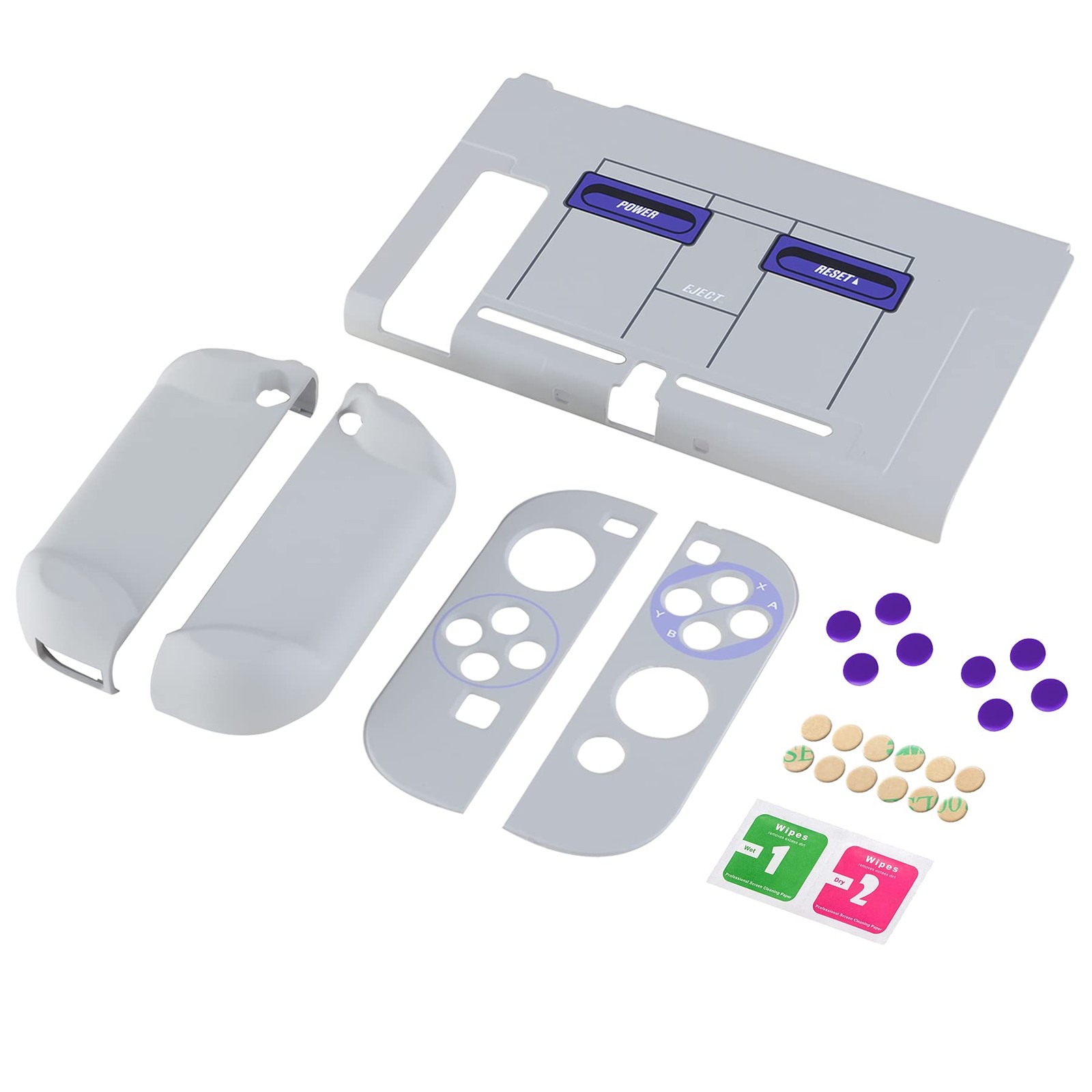 PlayVital Switch Console Protective Case Classic SNESstyle