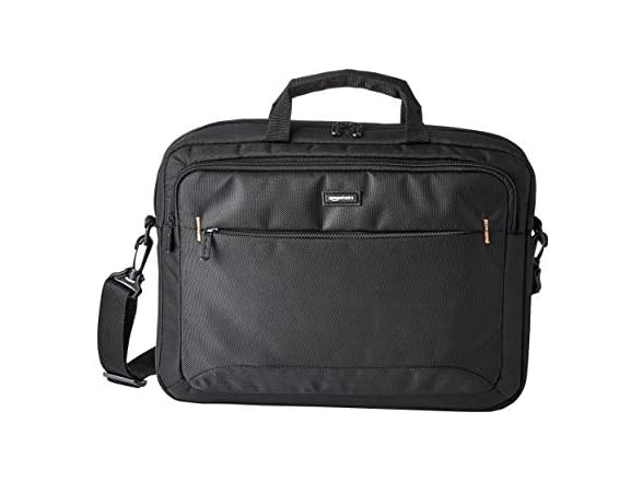Amazon Basics Laptop Carrying Case with Shoulder Strap, 15.6-inch NEW Black
