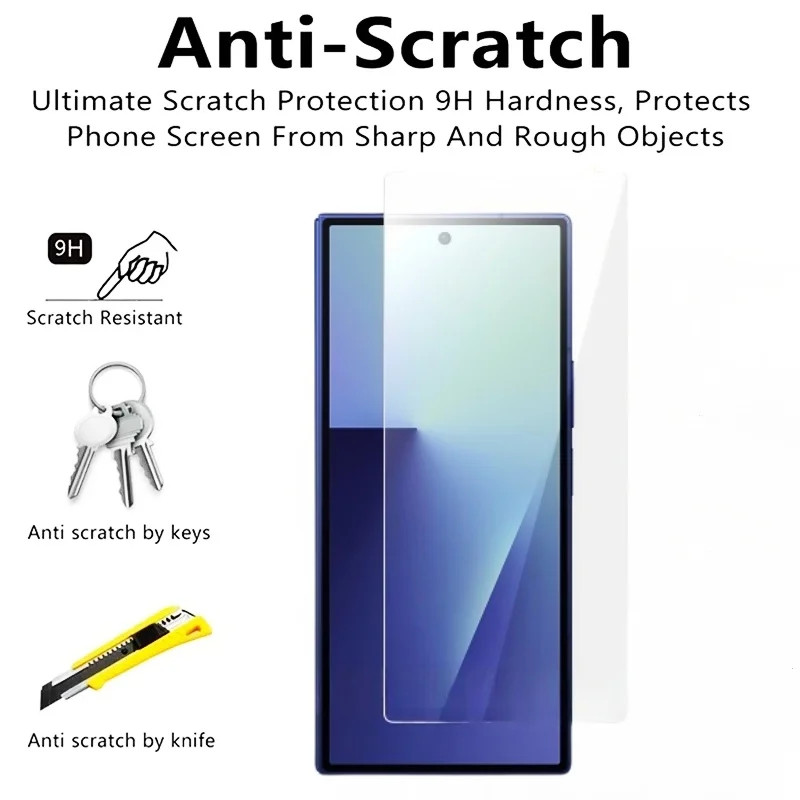 Front + Back Tempered Glass Screen Protector For Samsung Galaxy Z Fold7 Fold6