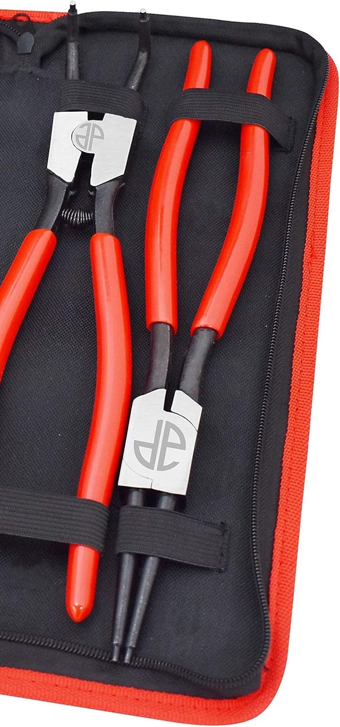 Astro Pneumatic Tool 94222 13" 4pc Large Internal/External Snap Ring Pliers