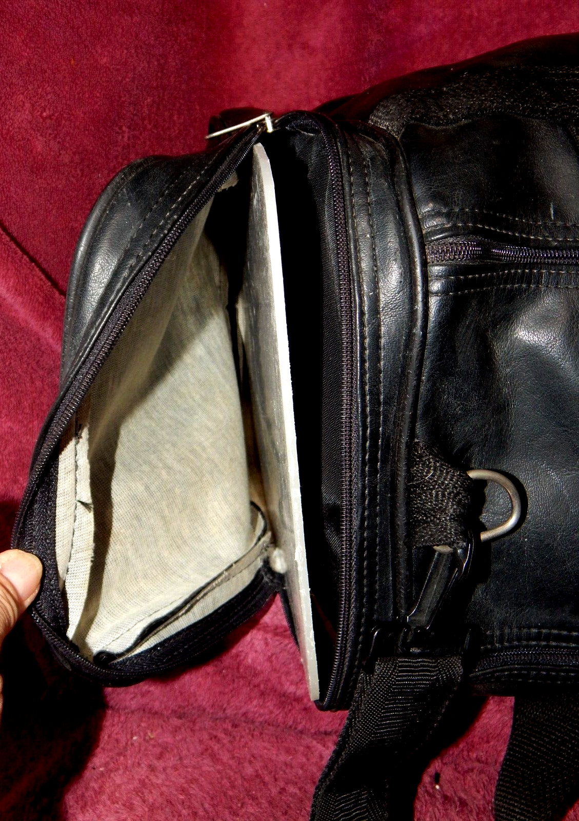 REFEREE Gym Travel Bag Leather