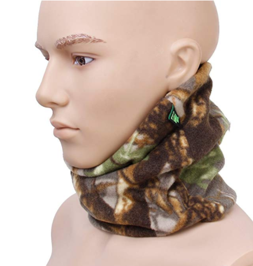 Polar Neck Warmer Gaiter Fleece Ski Face Mask Cover Winter Cold Weather Camo New