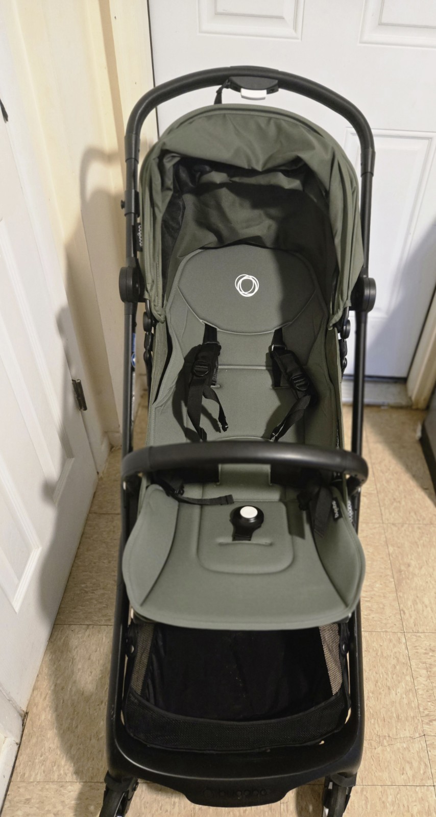 Bugaboo Butterfly Seat Stroller - Forest Green Sun Canopy