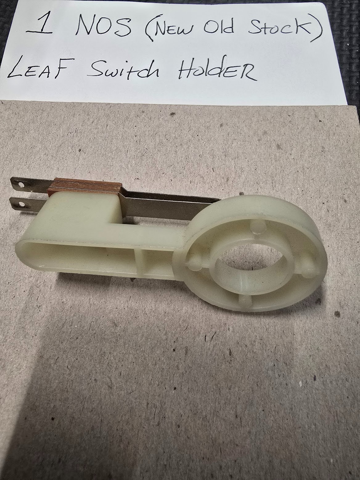 New Old Stock Leaf Switch Button Holder and Switch *New*