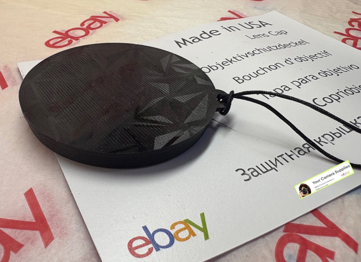 PUSH-ON LENS CAP TO CAMERA CANON POWERSHOT SX500 SX510 IS + HOLDER GR