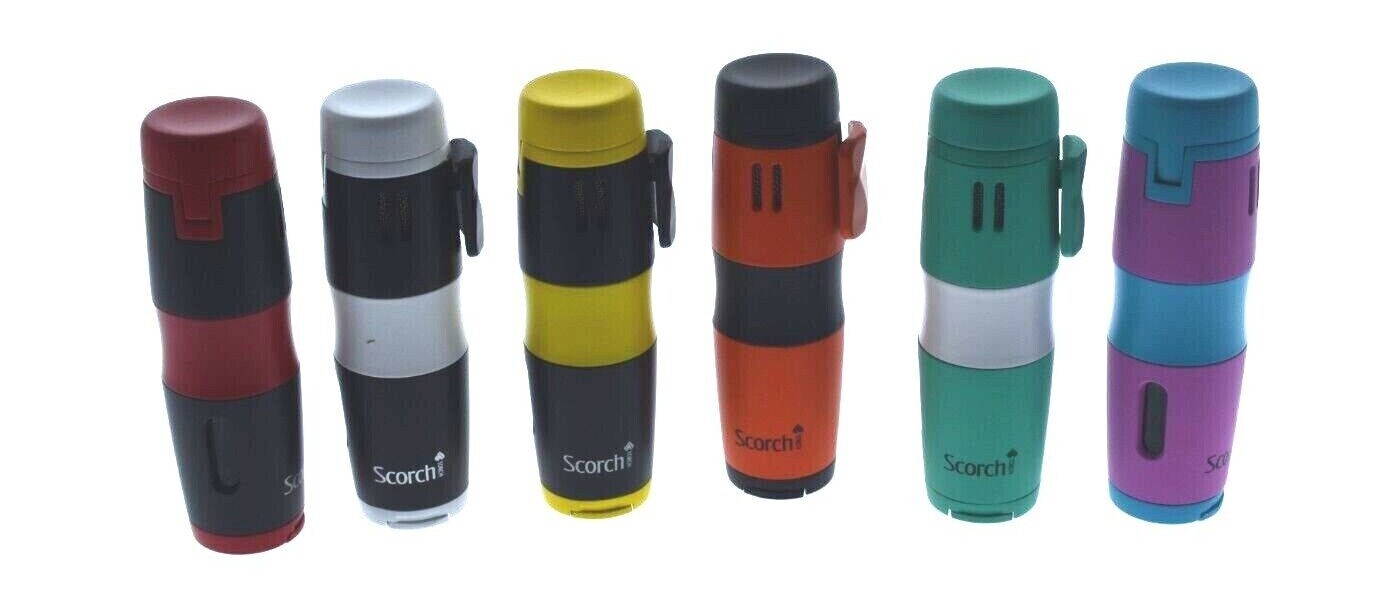 Scorch Torch 61657- Tow tone Tripple Flame torch -Choose Color!!