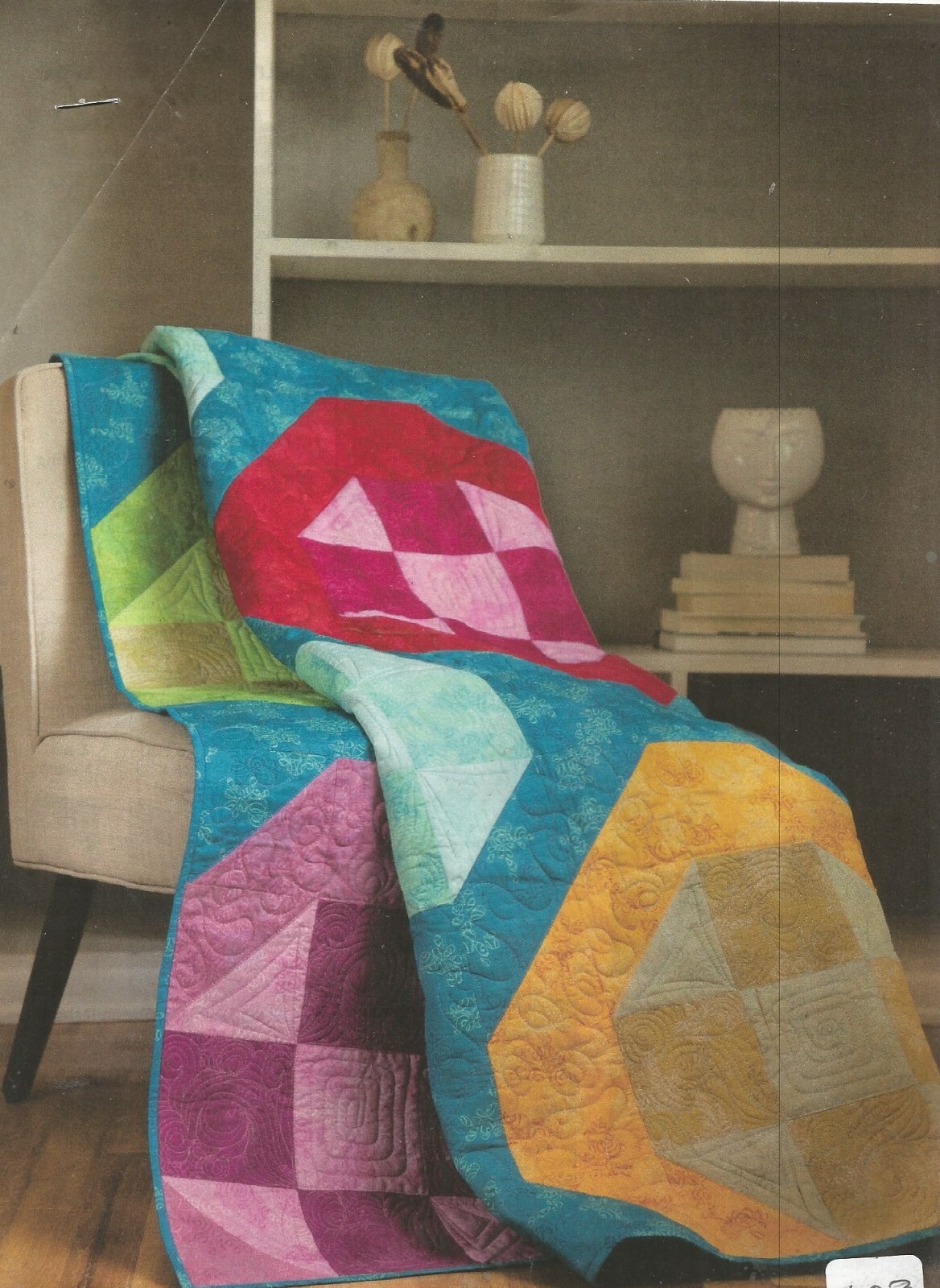 E0346  SWEET CANDY  QUILT PATTERN/INSTRUCTIONS