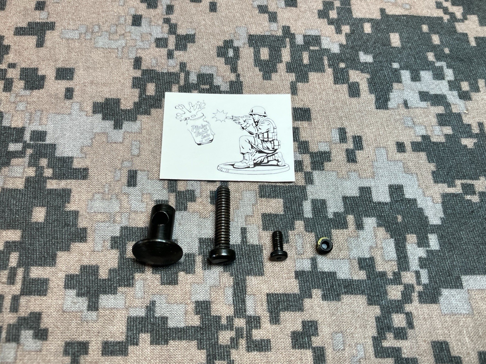 Crosman Steel Breech Plug, Screws, and Set Screw