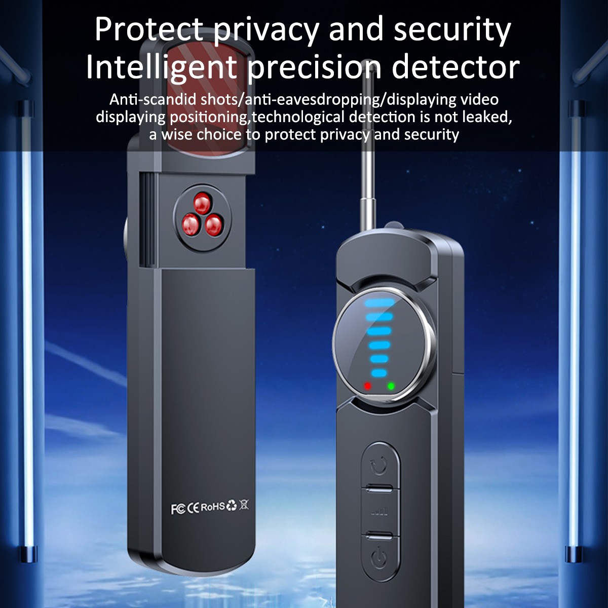 Hidden Camera Detector, Camera Detector, Anti Spy,GPS Tracker Detector,Portabl