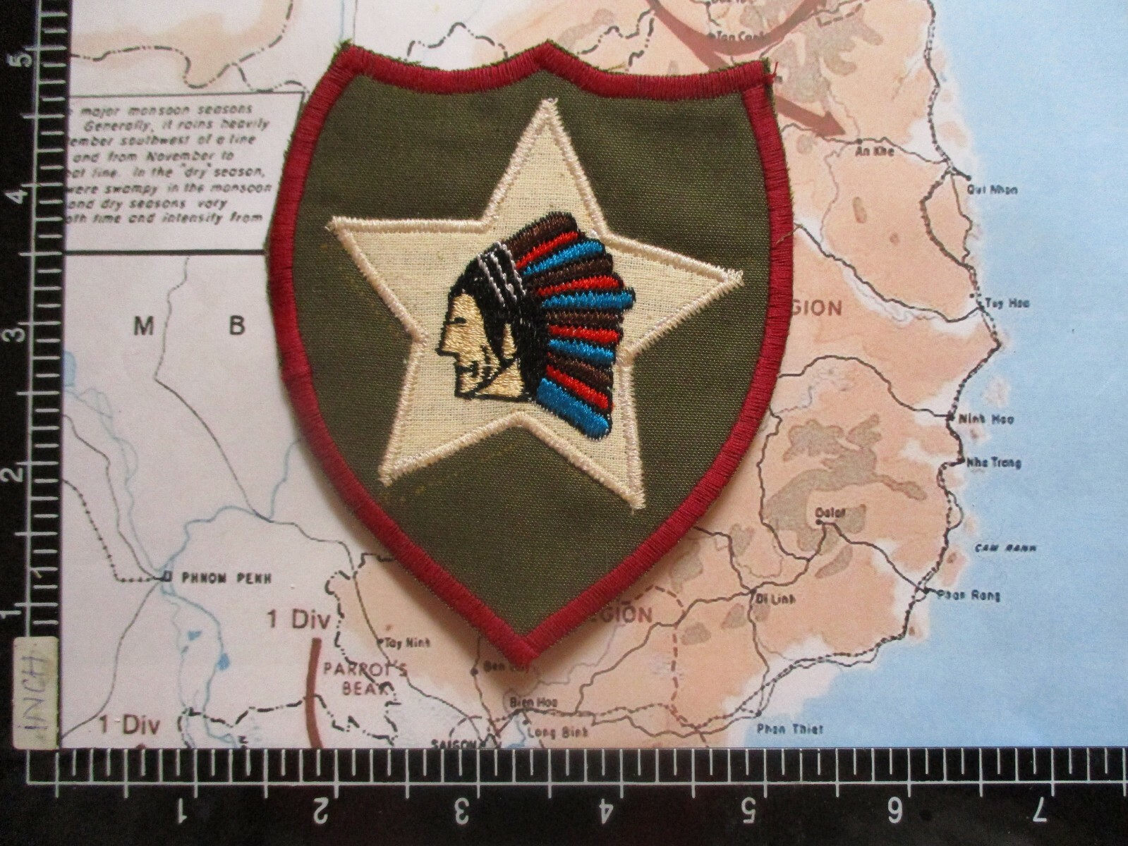 Patch_  US Army Patch 2nd DIVISION V2