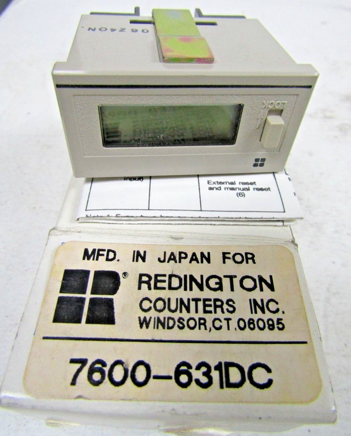 🔥 NEW REDINGTON 7600-631DC COUNTER 5-30VDC