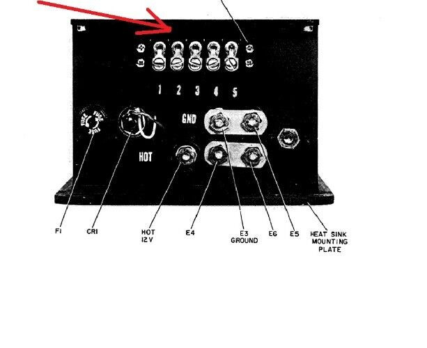 Collins MP-1 MP1 Mobile Power Supply Cable 11 Pin to COLLINS KWM-2 KWM2A 32-S