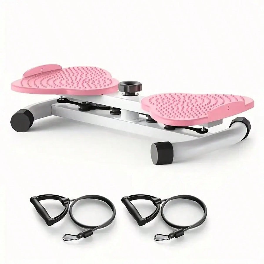 Adjustable Waist Twister Board & 330LBS Capacity Ab Trainer,Silent Home-FGQA