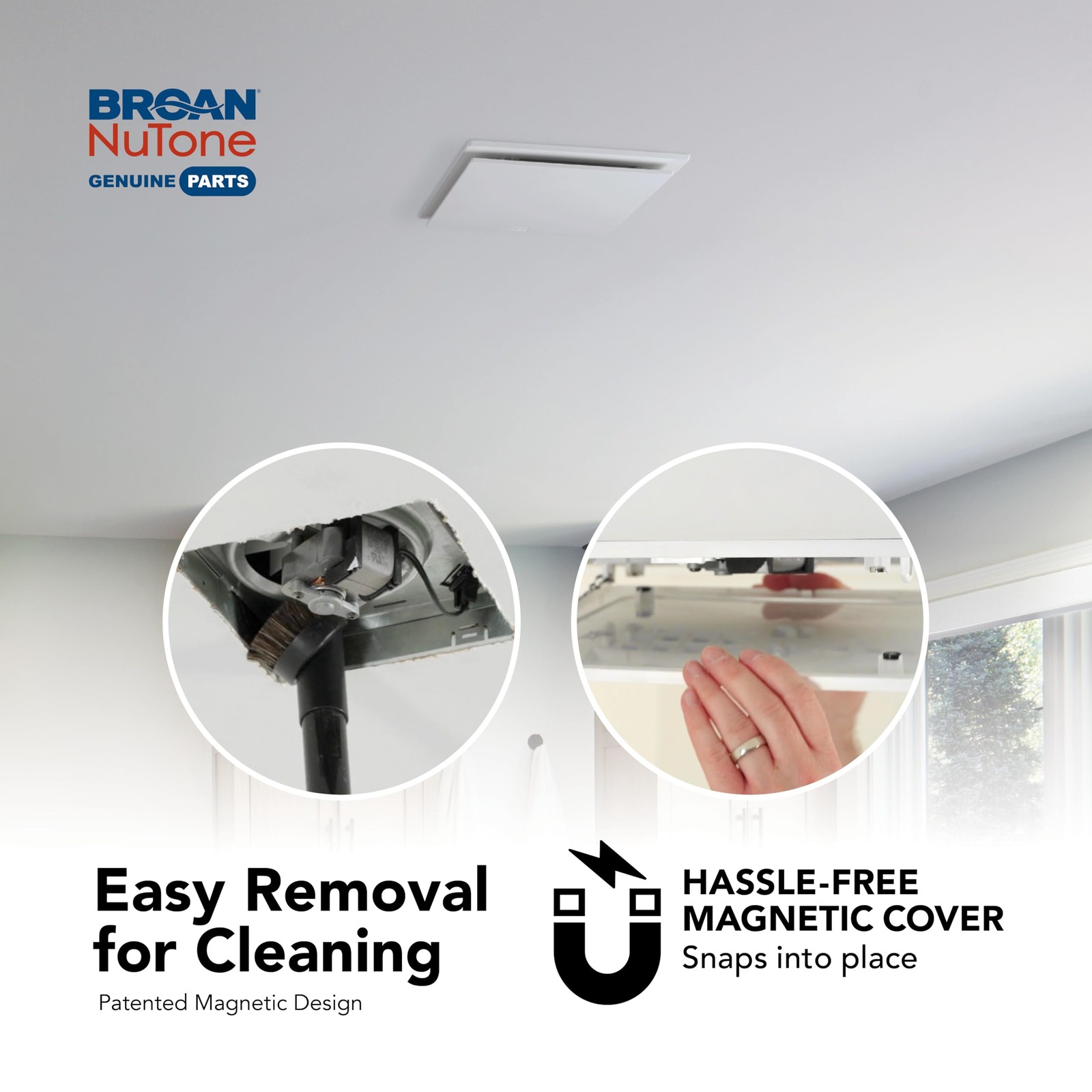 Magnetic Grille Replacement Broan NuTone RCM700 Universal Bath