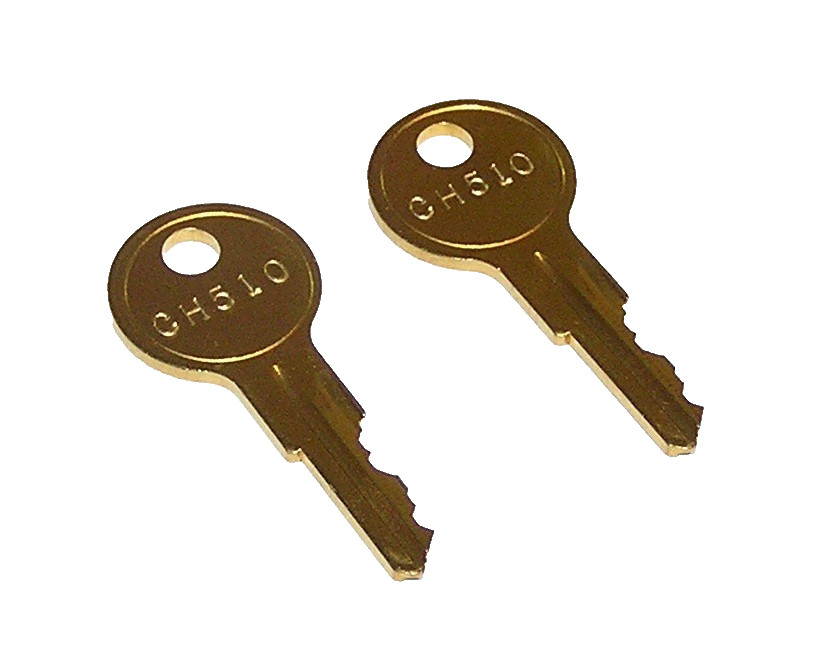 2 - CH510 Replacement Keys fit Securall Safety Cabinets