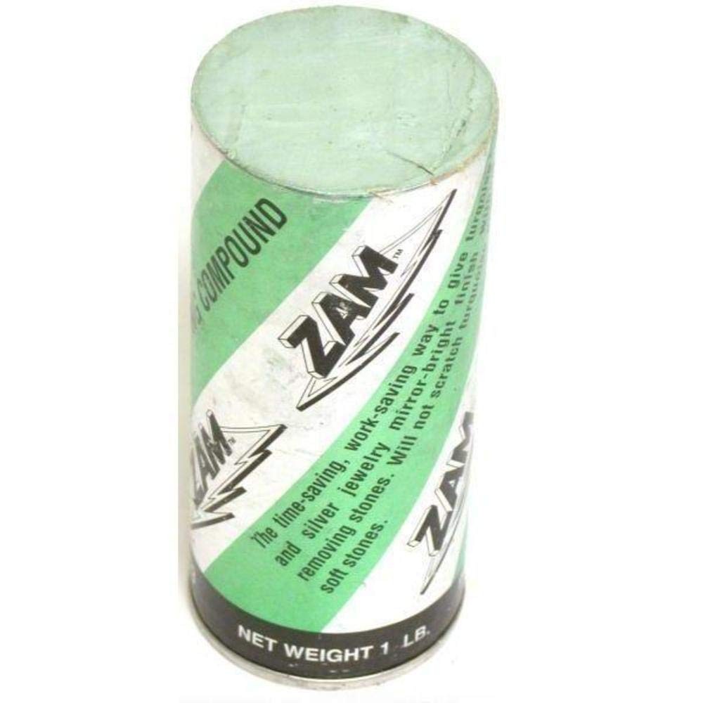 Zam Buffing Compound Silver Turquoise Polishing 1 Lb - Rock Hard