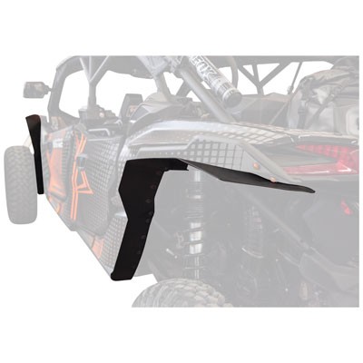 Tusk UTV Fender Flare Kit For CAN-AM Maverick X3 Max DS Turbo RR 64 Inch 2022