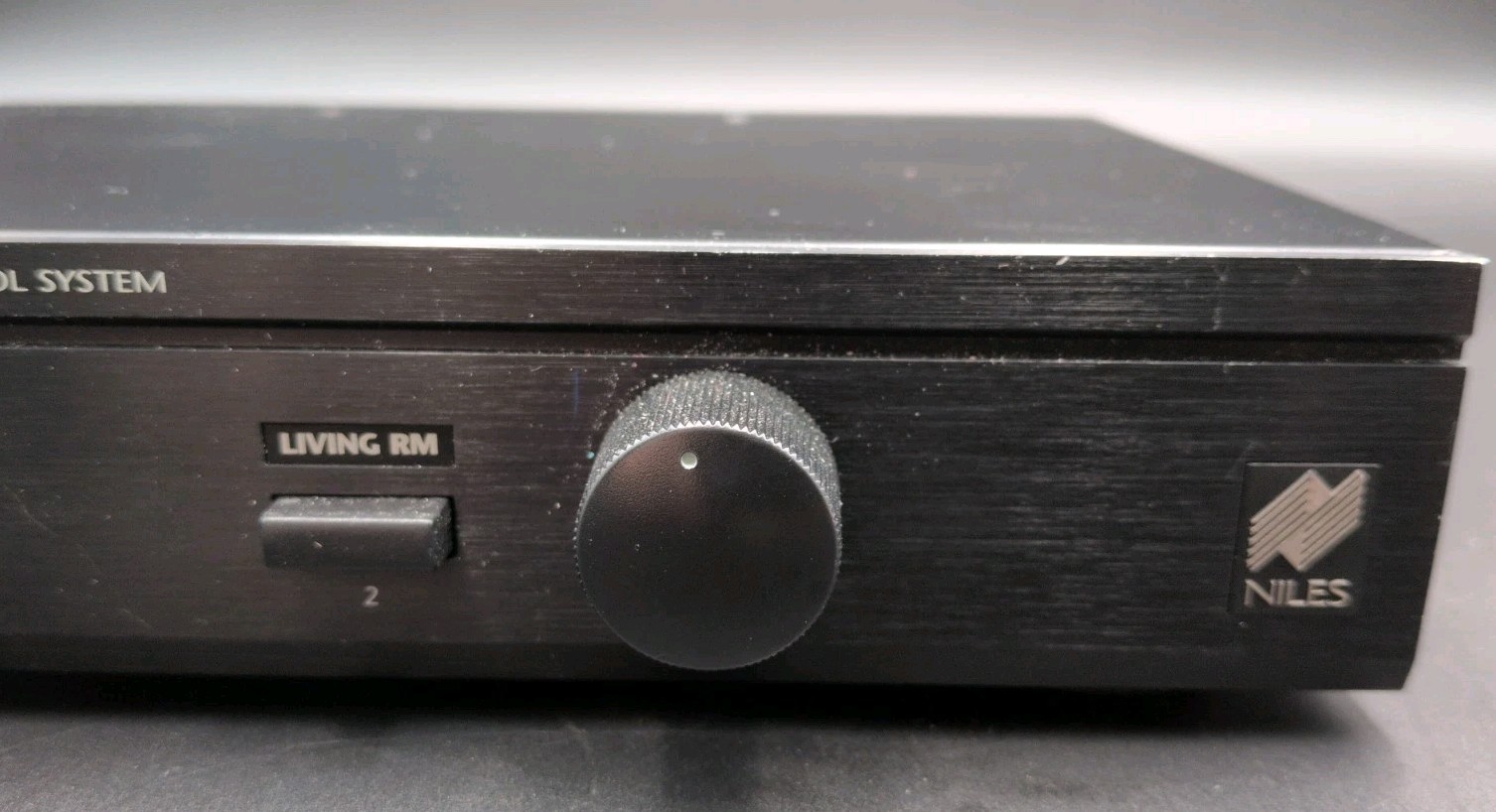 Niles SSVC-2 Speaker Selector w/ Volume Control & Multiple Speaker Pairs, Black