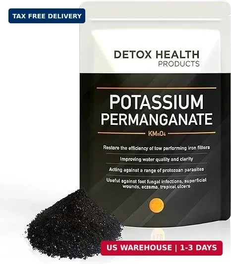 Bulk Potassium Permanganate Crystals - Free Flowing Detox Powder