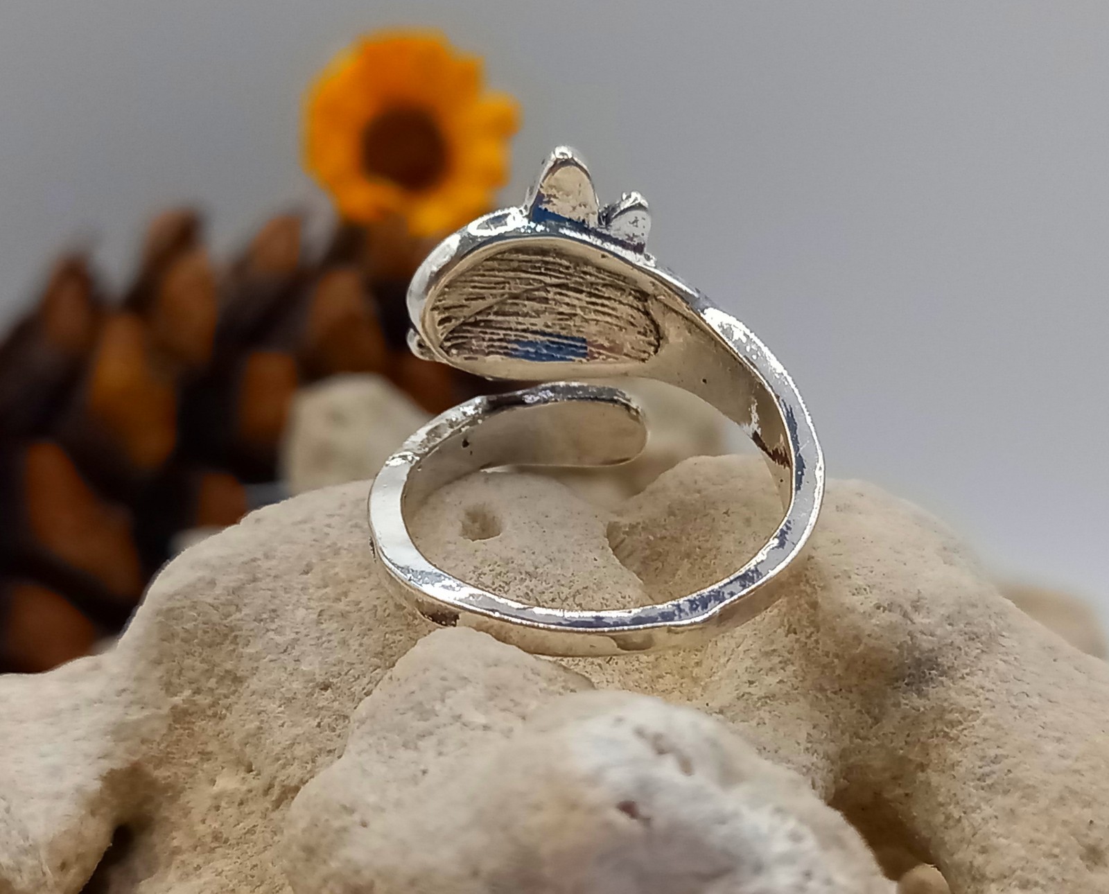 Spoon Ring Dragonfly Adjustable *READ DESCRIPTION *