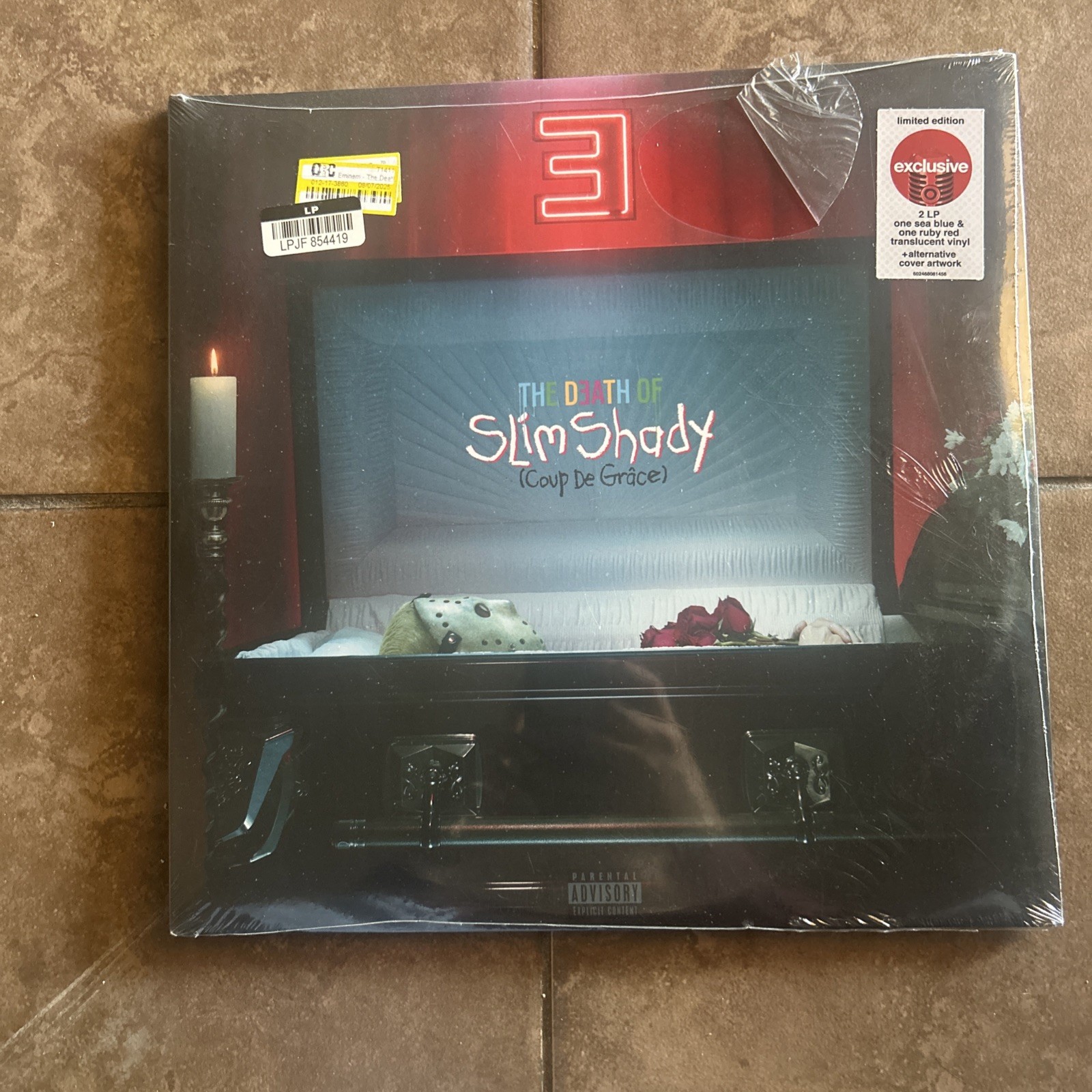 Eminem ¨The Death Of Slim Shady (Coup De Grâce)¨ 2-LP Red/Blue Vinyl Records