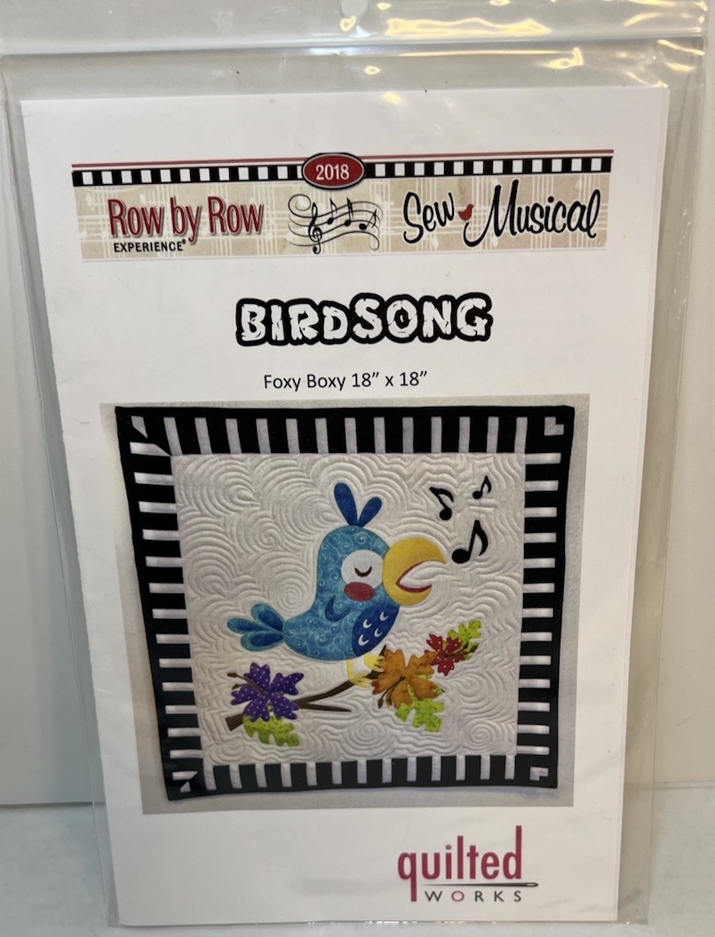 Bird Song Foxy Boxy 18”x18”