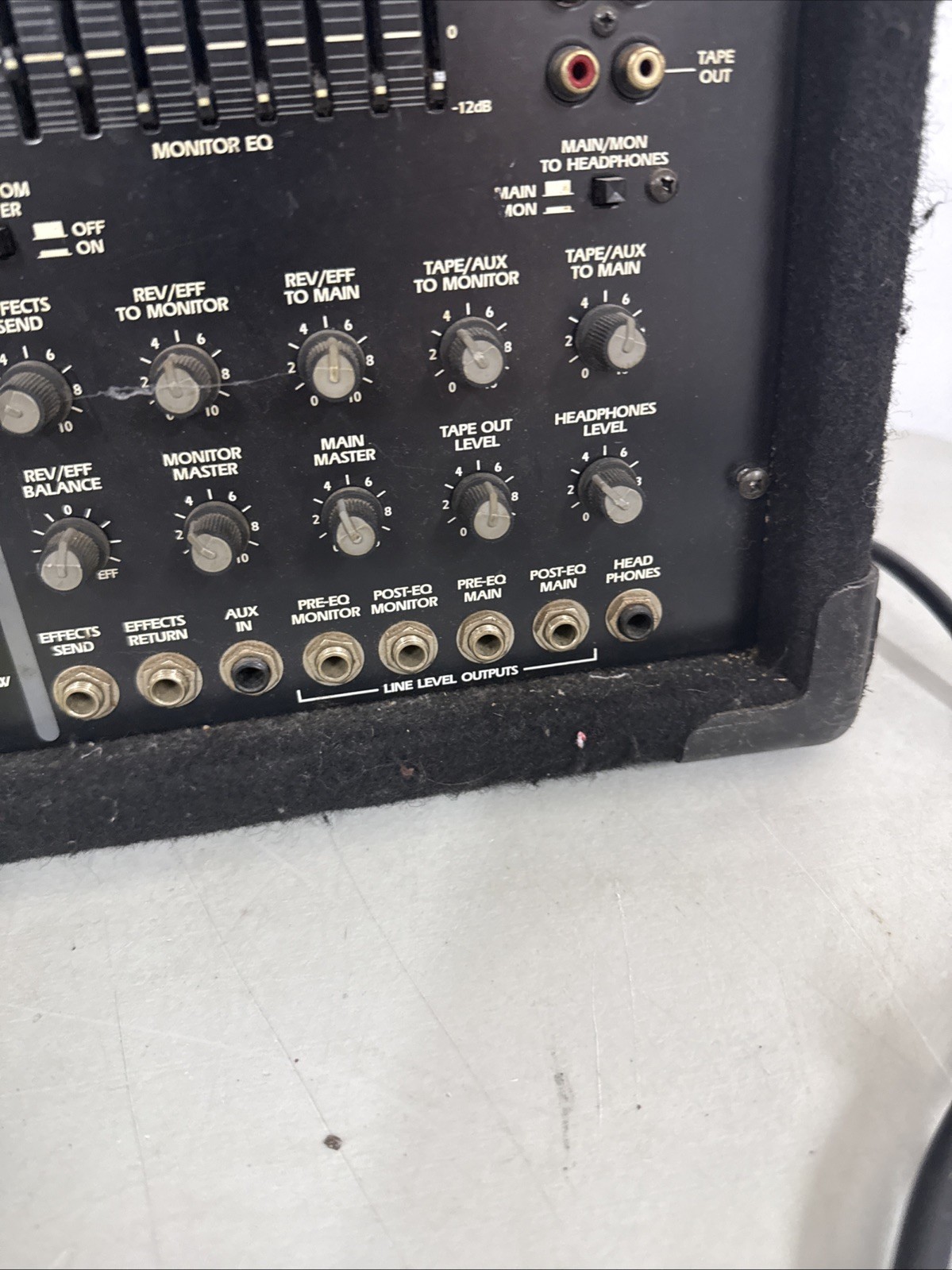 Crate PCM-8DP+ Powered PA Mixer 8-Channel Amplifier