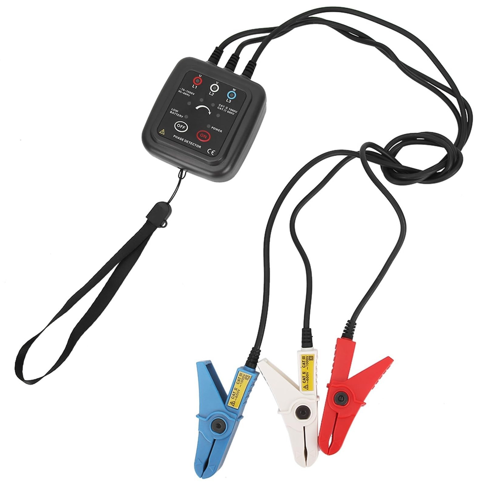 3 Phase Rotation Meter, Phase Meter Indicators, AC 70-1000V Non Phase Sequenc...