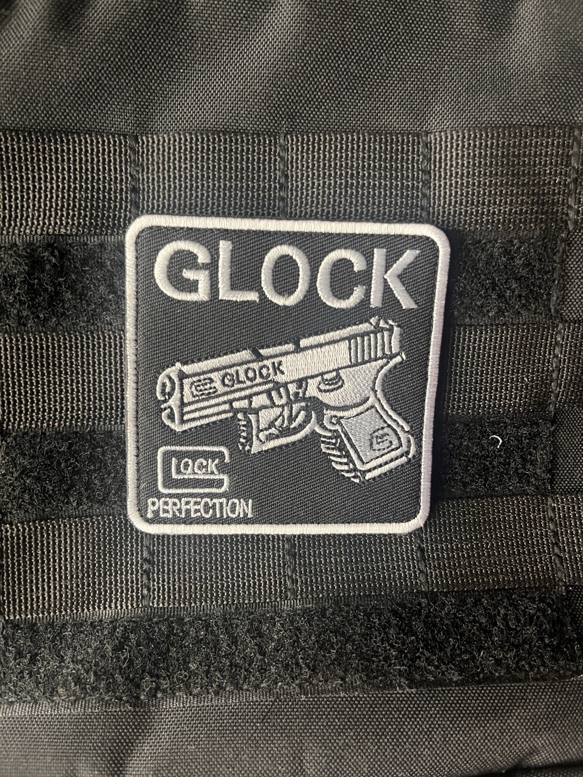 Glock Perfection Morale Patch Embroidered Hook And Loop 2A Tactical Patch