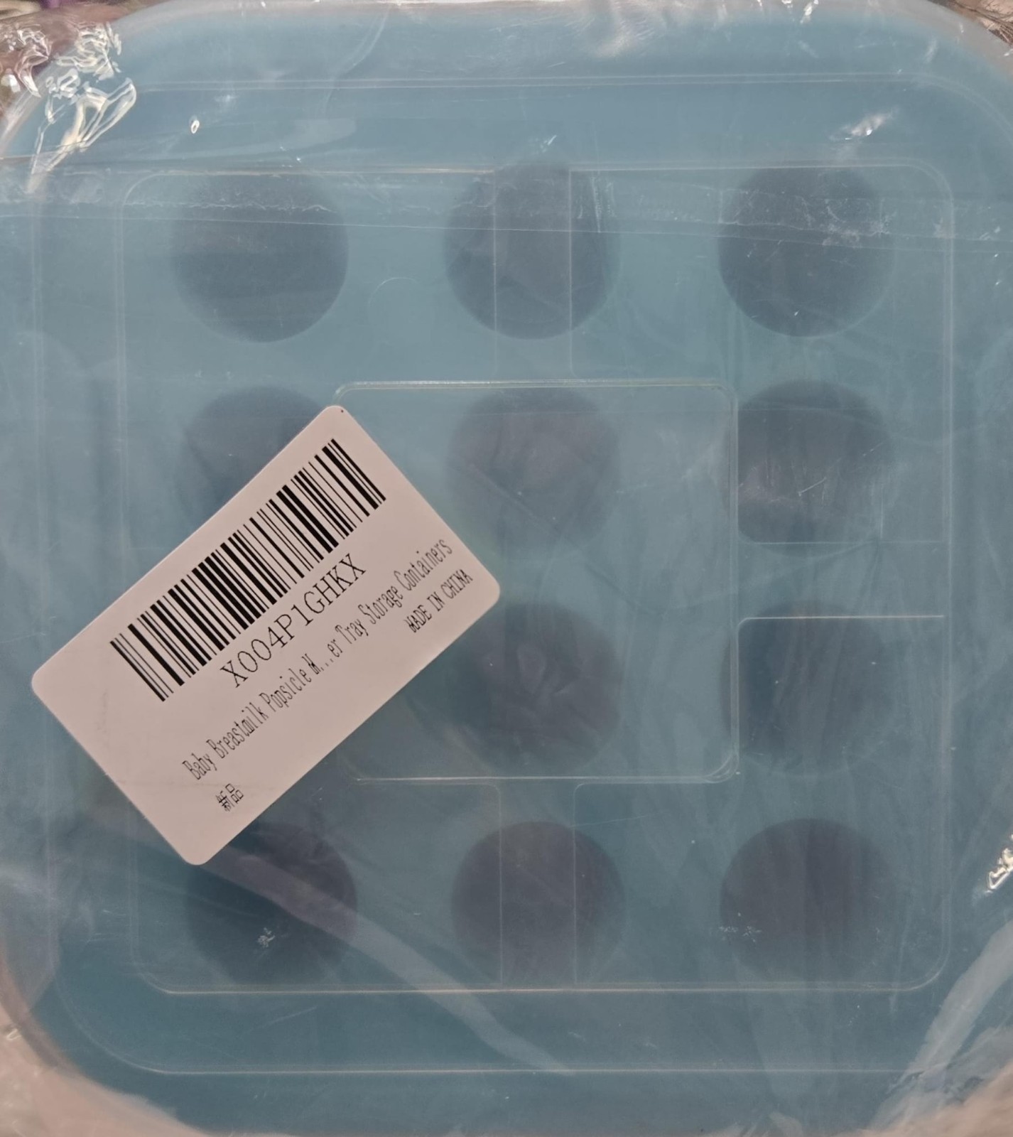 Silicone Ice Cube Mold – 12 Round Cavities – Non‑Stick Freezer Tray