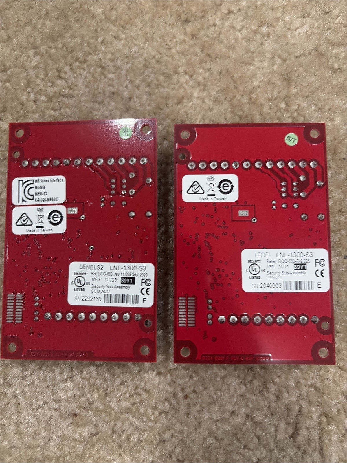 Lenel LNL-1300 S3 Single Reader Interface Module TESTED WORKING