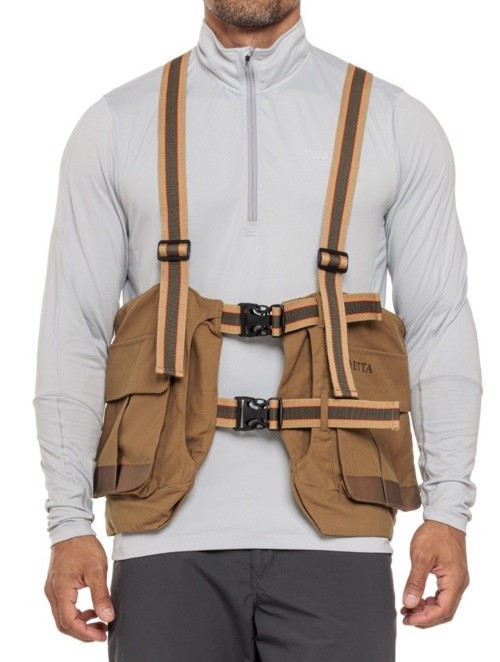 Beretta Covey Strap Hunting Vest Mens LII (Chest 46-50”) Hunting Brown msrp $199