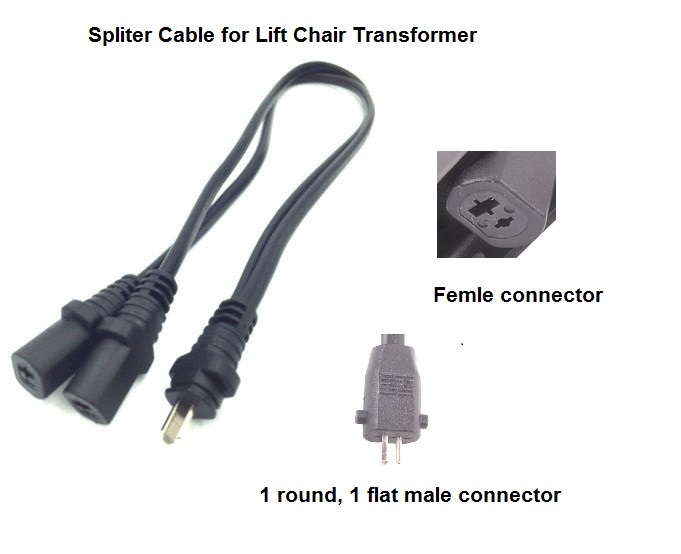 Okin Ashley Electric Lift Chair Recliner Transformer Power Supply 29V 2A w Cords