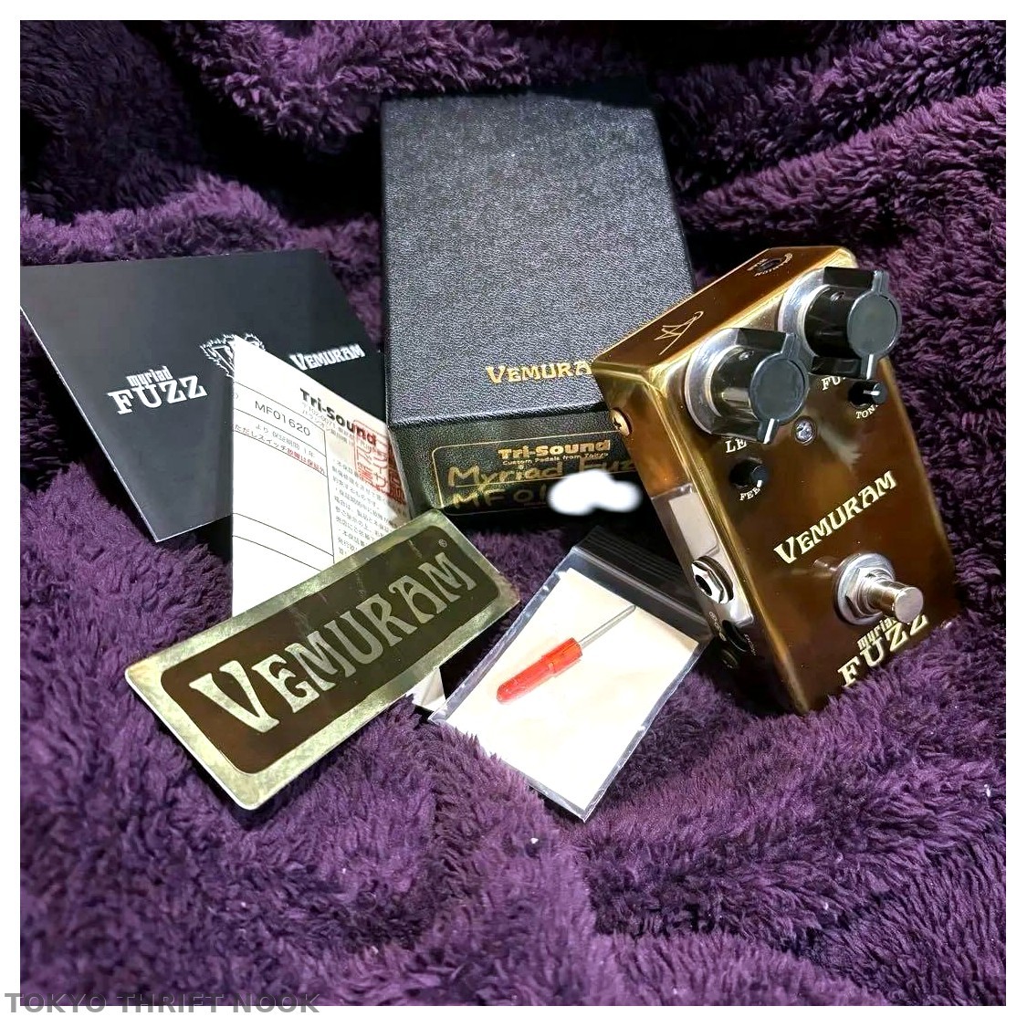 [Excellent] Vemuram Myriad Fuzz Boutique Guitar Effects Pedal Josh Smith Tested