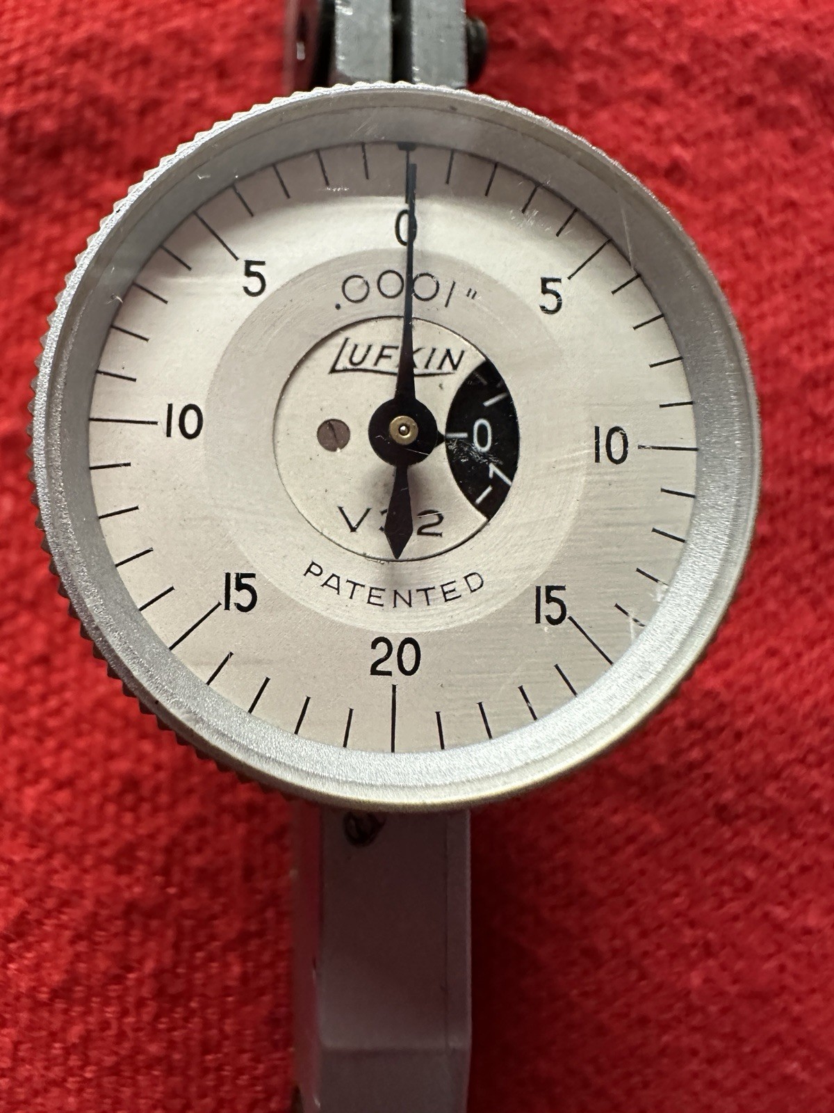 Swiss Compac Lufkin V32 High Precision Dial Test Indicator .0001" Grads Excellen