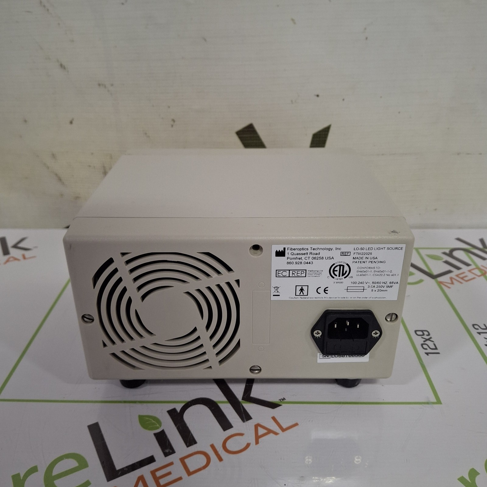 Fiberoptics Technology, Inc. LO-50 LED Lightsource