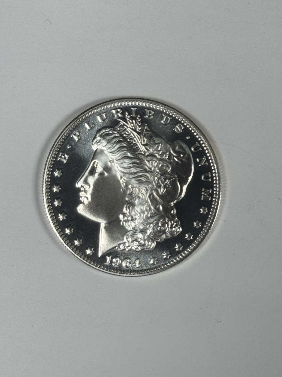 1964-D Dan Carr Morgan Dollar Die Pair 2 Overstrike - PROOF LIKE