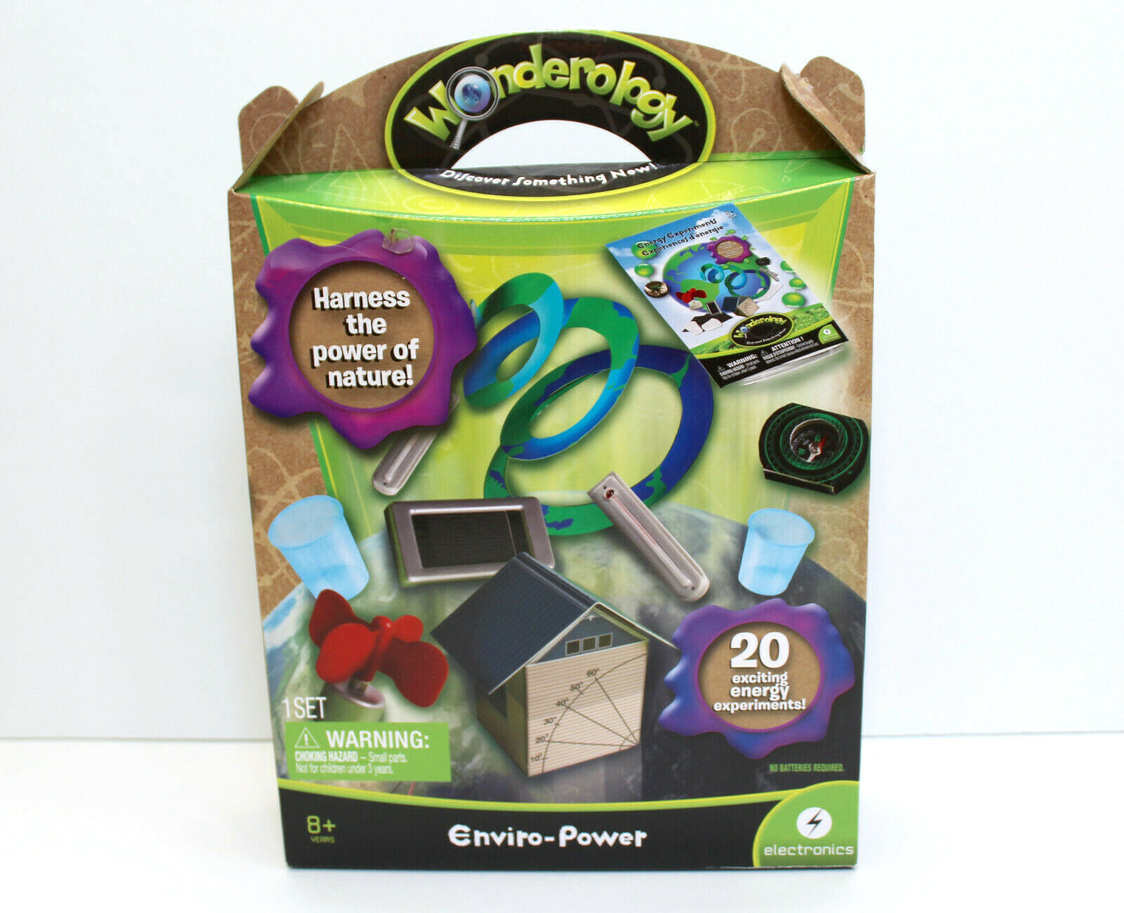 Wonderology Science Kit Enviro-Power Harness The Power of Nature NEW